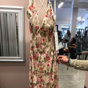 Floral Prom dress